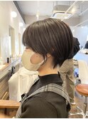 【人気スタイル】丸みショート