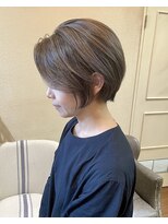 イザ トーキョー(IZA TOKYO)&nbsp;髪質改善/レイヤーカット/大人ボブ/ダブルカラー/黒髪スタイル