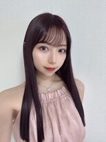 リト(riTo)&nbsp;20代30代くびれヘアレッドカラー韓国レイヤーロング透明感