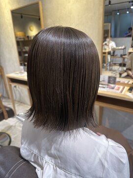 ベルプロッドバイアルター 千葉(bel. prod by aL-ter) 【bel.高野】切りっぱなしボブ