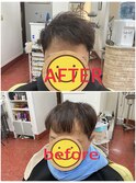 ナチュラルボリュームパーマ