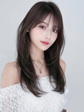 アグ ヘアー リース 本町店(Agu hair re:s) 《Agu hair》ラベンダーレイヤー×numberA.アクアバームセラム