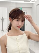 アマトウキョウスマートサロン(AMA TOKYO×Smart Salon)&nbsp;くびれレイヤー/顔まわりカット/くびれ巻き/レイヤーカット