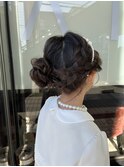 お子様ヘアセット