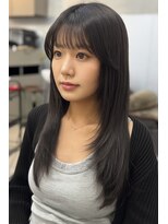 シエテ 津田沼(Siete)&nbsp;ミディアムヘア/暗めカラー/グランマッシュ/津田沼