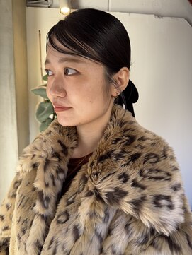 プロス(Pros) 表参道/ブリーチなし／レイヤーカット/ヘアセット