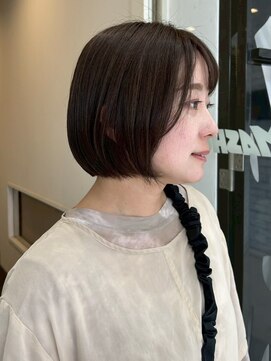 マッシュマシェラ(MASHU MACHELA) 骨角似合わせボブ