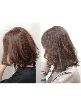 髪質やクセを見極め、その人にとって髪がおさまりよくなるような提案を！大人気の髪質改善メニューも◎