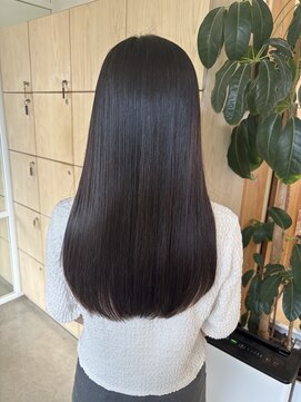 アドラーブル 万代店 (adorable) 髪質改善トリートメントでサラツヤロング