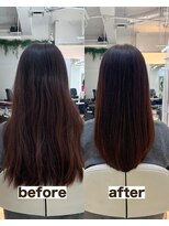 シゲ 自由が丘店(SHIGE)&nbsp;乾かすだけでまとまる地毛風髪質改善ストレート40代50代縮毛矯正