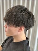 [MEN’S HAIR/波巻ツイストスパイラル/フェザーパーマ/伊勢崎]