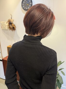 エヌヨンブンノイチ 茅ヶ崎(n1/4) 20代30代前髪なしショートハンサムショート丸みショートレイヤー