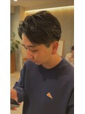 ニュアンスパーマ／メンズショート／メンズパーマ／溝の口