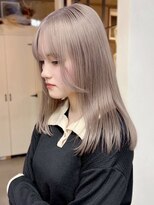 ジィルム 高崎西口店(XELM)&nbsp;韓国レイヤーカット/ブリーチ/レイヤーカット/ハッシュカット