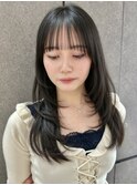 新潟/髪質改善/ミディアムレイヤー/ダークアッシュ