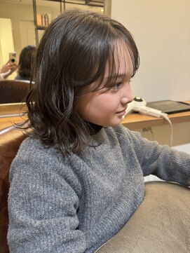 カヴェリ(kaveri) 小学生 可愛い ミディアム ボブ