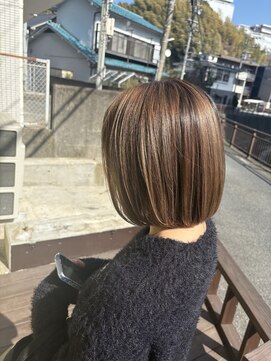 ソルチュナ 衣笠(SOLTUNA) ハイライトボブ　【Soltuna 衣笠】