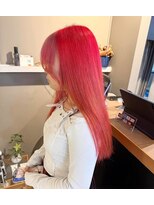 派手髪・ハイトーンカラー・デザインカラー・ブリーチ専門美容室&nbsp;レッドカラー