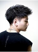men'shair/波巻きツイストスパイラル/ニュアンスパーマ