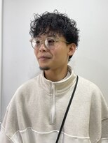 エルエフェ(EL JEFE)&nbsp;【スパイラルパーマスタイル】［東中野］［落合］［バーバー］