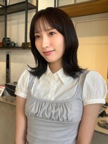 フィルムス 銀座(FILMS) くびれレイヤー/オリーブベージュ/顔周り/シースルー/銀座