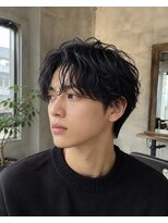 ロア(Roa.)&nbsp;ニュアンスパーマフェザーパーマセンターパート