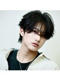 リバースセンターパート/ニュアンスパーマ/ダウンバング/渋谷