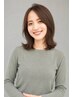 オーガニックカラー+トリートメント+炭酸スパ¥6500→¥6400