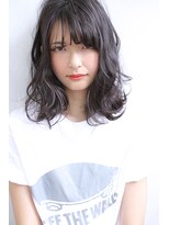 ブラン 梅田(Blanc) 【Blanc】ダークグレージュ×ミディアムボブ