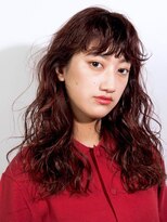 ノラ ヘアーサロン(NORA HAIR SALON) 【akane】パーマロングスタイル
