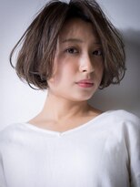 モッズヘア 越谷(mod's hair) *mod's越谷*ブランジュカラー&センターパートの小顔大人ボブx