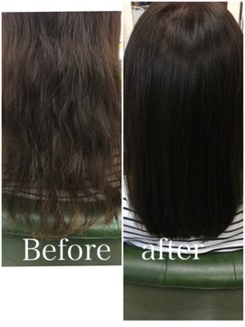 マイン ヘアー クリニック(main hair Clinic) お客様の縮毛矯正