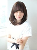 《AFLOATディル 井上紗矢香》暗髪高感度ミディアムヘア