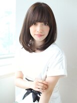 アフロート ディル(AFLOAT D'L)&nbsp;《AFLOATディル 井上紗矢香》暗髪高感度ミディアムヘア