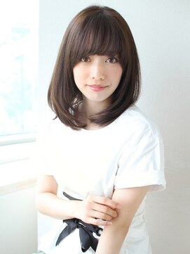 アフロート ディル(AFLOAT D'L) 《AFLOATディル 井上紗矢香》暗髪高感度ミディアムヘア