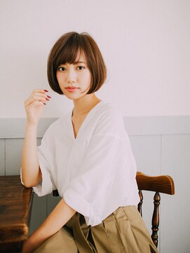 ルームヘア 代々木上原店(Room hair) ボブ/グレージュ/大人女性/レイヤー/ショート[代々木上原]