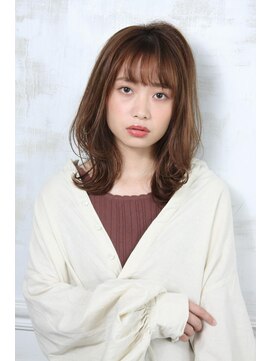 シェルベアー(Shell Bear) 【shellbear 銀座】大人ナチュラル外ハネミディ