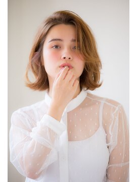 アリエッタ アザブ(ARIETTA AZABU) [aRiettaAZABU]かきあげオレンジブラウン/ニュアンスカラー/小顔