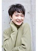 マニッシュベリーショート 博多美容室 原依里