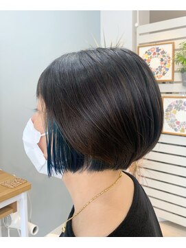 サイイン(saiin) インナーカラーボブ
