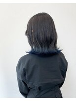 アライブ キチジョウジ(ALIVE Kichijoji)&nbsp;【ALIVE吉祥寺】ブルーブラックグラデーションインナーカラー