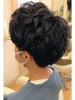 アメイジングヘアー 中沢店(AMAZING HAIR)&nbsp;メンズショート×パーマ/ニュアンスパーマ/メンズカット/爽やか