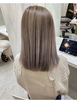 ロンド レア 天神大名店(Lond Le’a) バレイヤージュ/髪質改善/髪質改善トリートメント/グレージュ