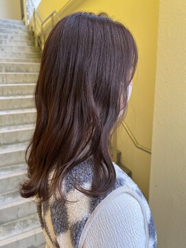 ベルバイヘアスイッチ(by hairswitch) 艶々ピンクカラー