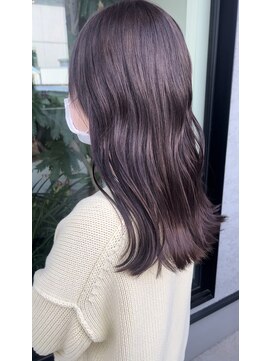 シェルハ(SHELHA) ラベンダーグレージュ ブリーチカラー ケアブリー透明感カラー