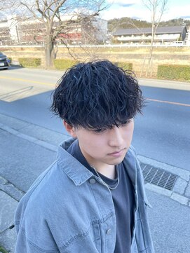 シリー 南風原店(SILLY) 沖縄メンズツイストスパイラルパーマ