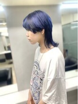 ディア(.eer) 【.eer/ディア】マッシュウルフ/ネイビーブルー/シールエクステ