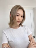 トレンドを取り入れた大人雰囲気のボブ!