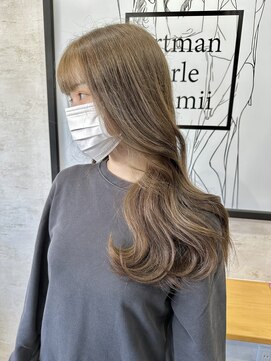 アートマン(artman) 【artman 青井美海】オリーブベージュ/髪質改善/佐世保/日野