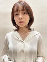 大人可愛い/ミディアム/レイヤー/20代30代40代/有楽町/銀座